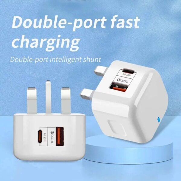 20W USB-C Fast Charger with Quick Charge 3.0 - Universal Adapter for Mobile Phones - Image 4