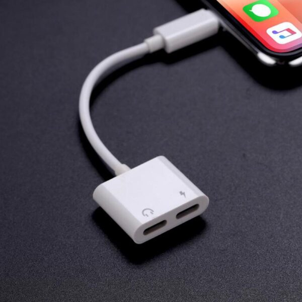2-in-1 for Lightning Adapter For iPhone 7 8 Plus 10 X - Image 6