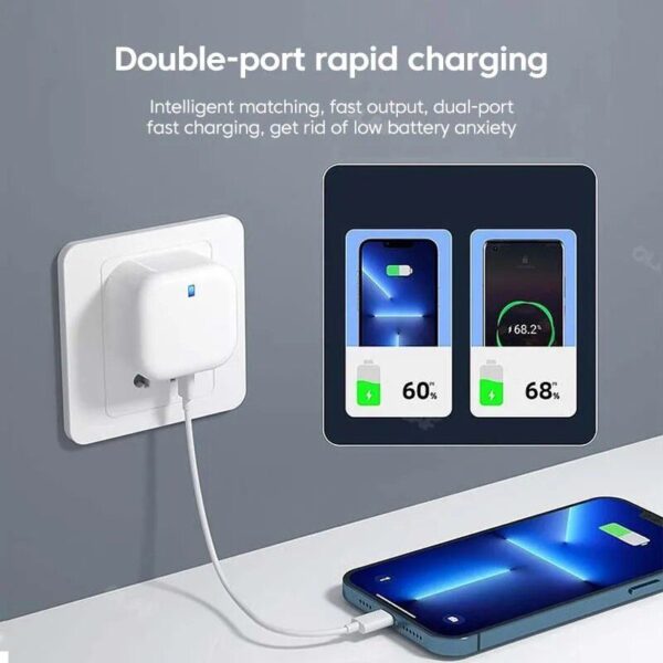 20W USB-C Fast Charger with Quick Charge 3.0 - Universal Adapter for Mobile Phones - Image 8