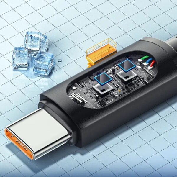 High-Speed USB-C Fast Charging Cable with LED Indicator - Image 7