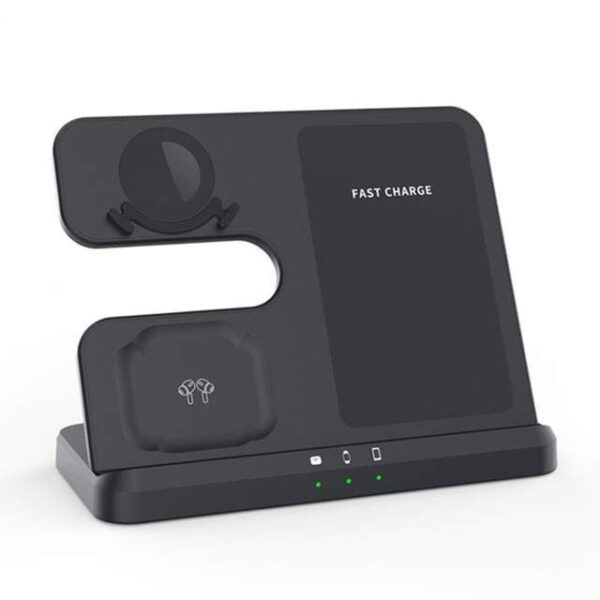 3-in-1 Wireless Charger Stand for Samsung S22, S21, S20, S10 Ultra; Note series; Galaxy Watch 5, 4; Active Buds 15W - Image 4