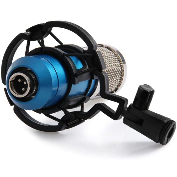 BM-800 Condenser Sound Recording Microphone with Shock Mount for Radio Braodcasting - Image 19