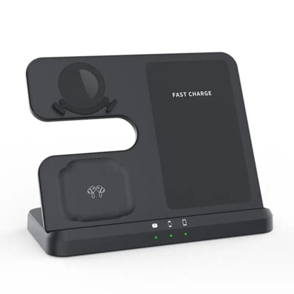 3-in-1 Wireless Charger Stand for Samsung S22, S21, S20, S10 Ultra; Note series; Galaxy Watch 5, 4; Active Buds 15W - Image 3
