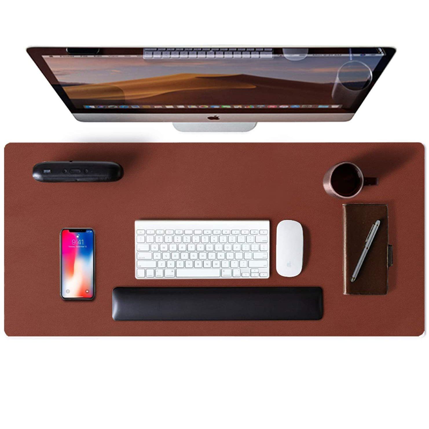 Waterproof Leather Desk Writing Pad for Office and Home - Image 7